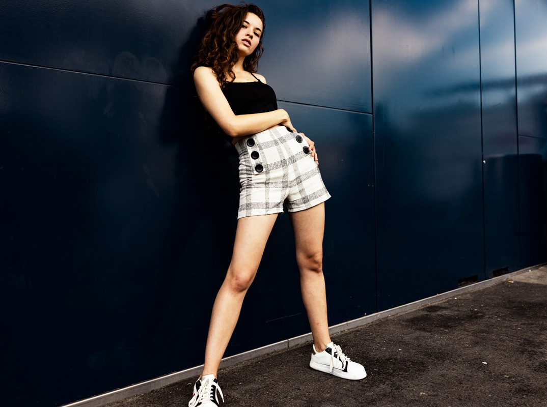 studio beauty fashion portrait